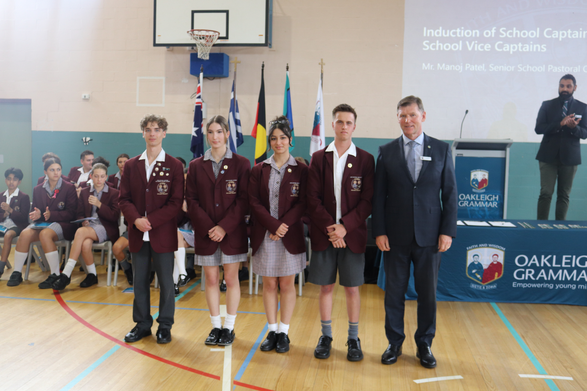 Oakleigh Grammar inducts its 2024 student leaders