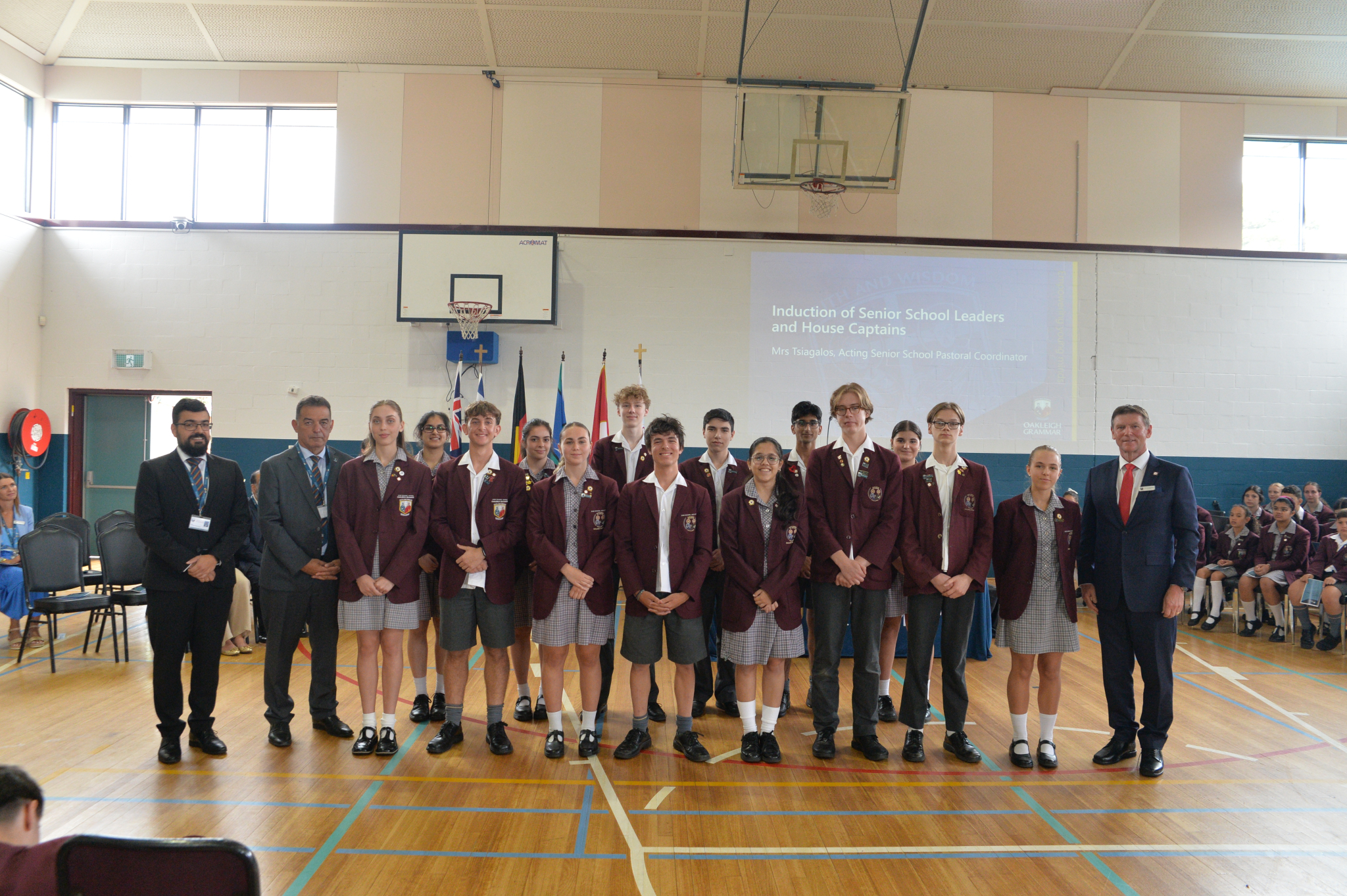 Oakleigh Grammar inducts its 2026 Student Leaders